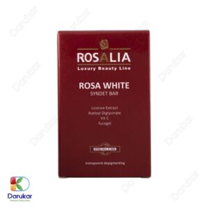Rosalia Rosa White Syndet Bar For All Skin Type Image Gallery