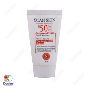 Scan Skin Anti Dark Spot Sunscreen Cream For All Skin Types SPF50 Image Gallery