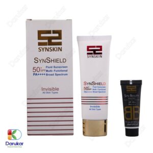 Synskin Synsheild SPF50 Fluid Sunscreen Invisible 50 g