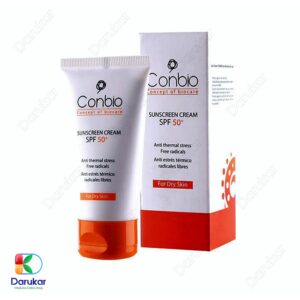 Conbio Tinted Sunscreen Cream SPF 50 For Dry Skin 1 min