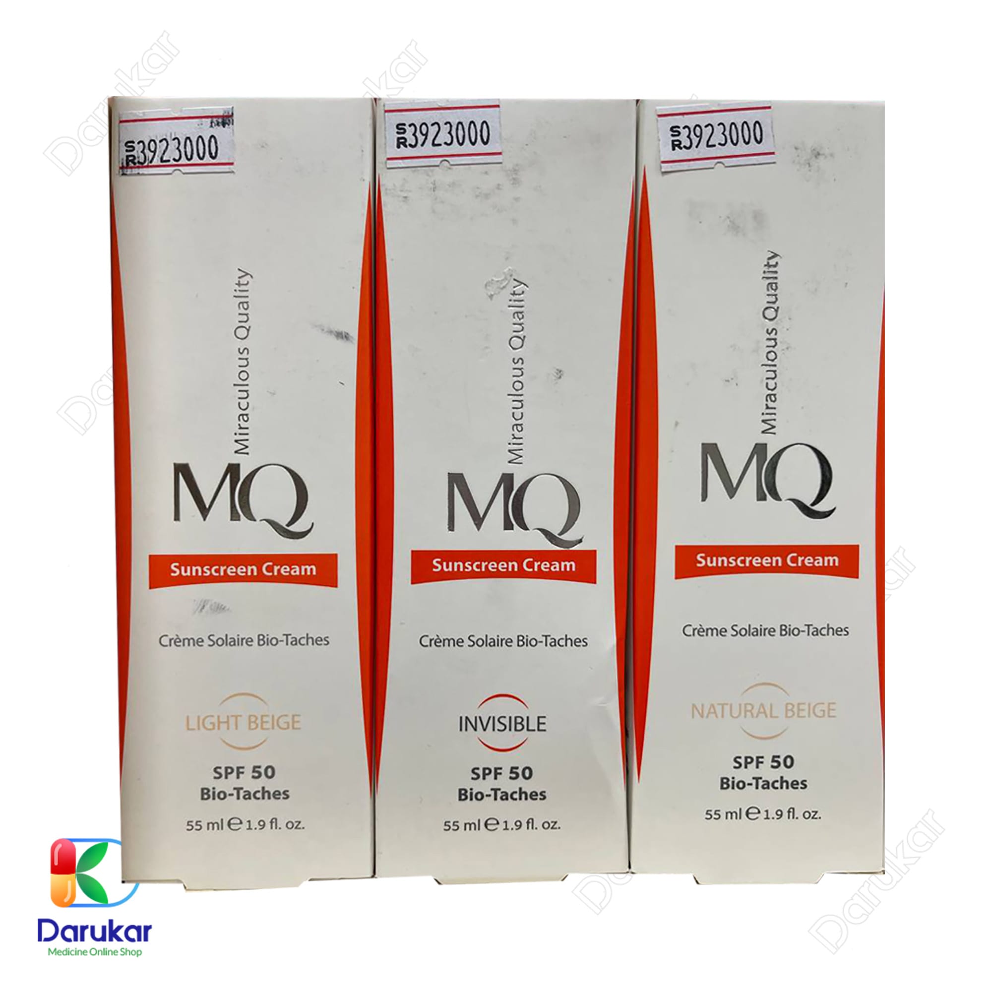 MQ Sunscreen Cream Bio Taches SPF50 3