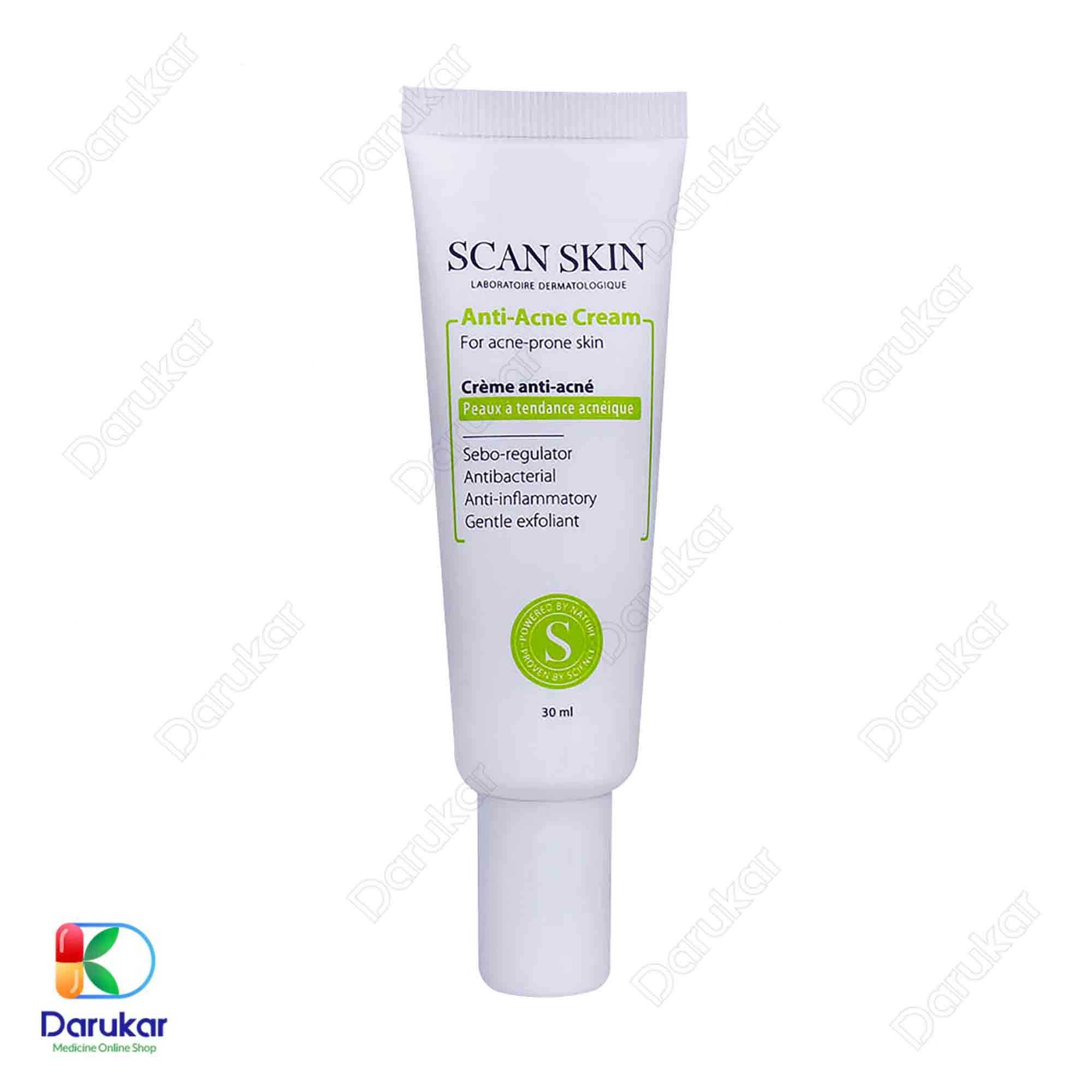 Scan skin anti acne cream 30 ml 1