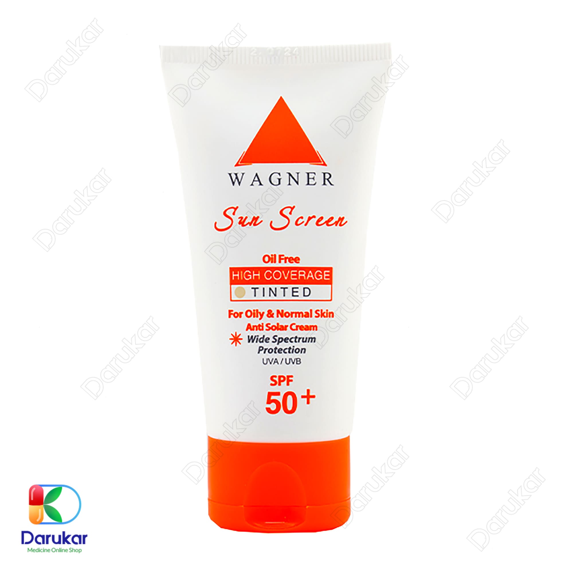 Wagner Sunscreen For Oily And Normal Skin SPF50 min 1