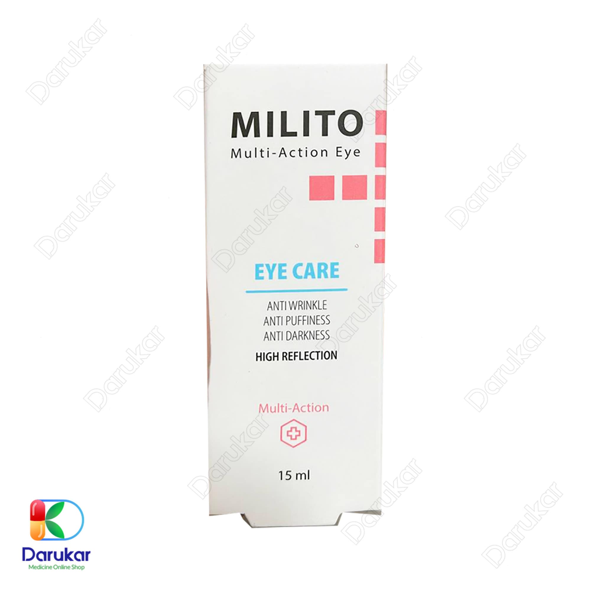 Milito Multi Action Eye Care Cream 15 ml 3