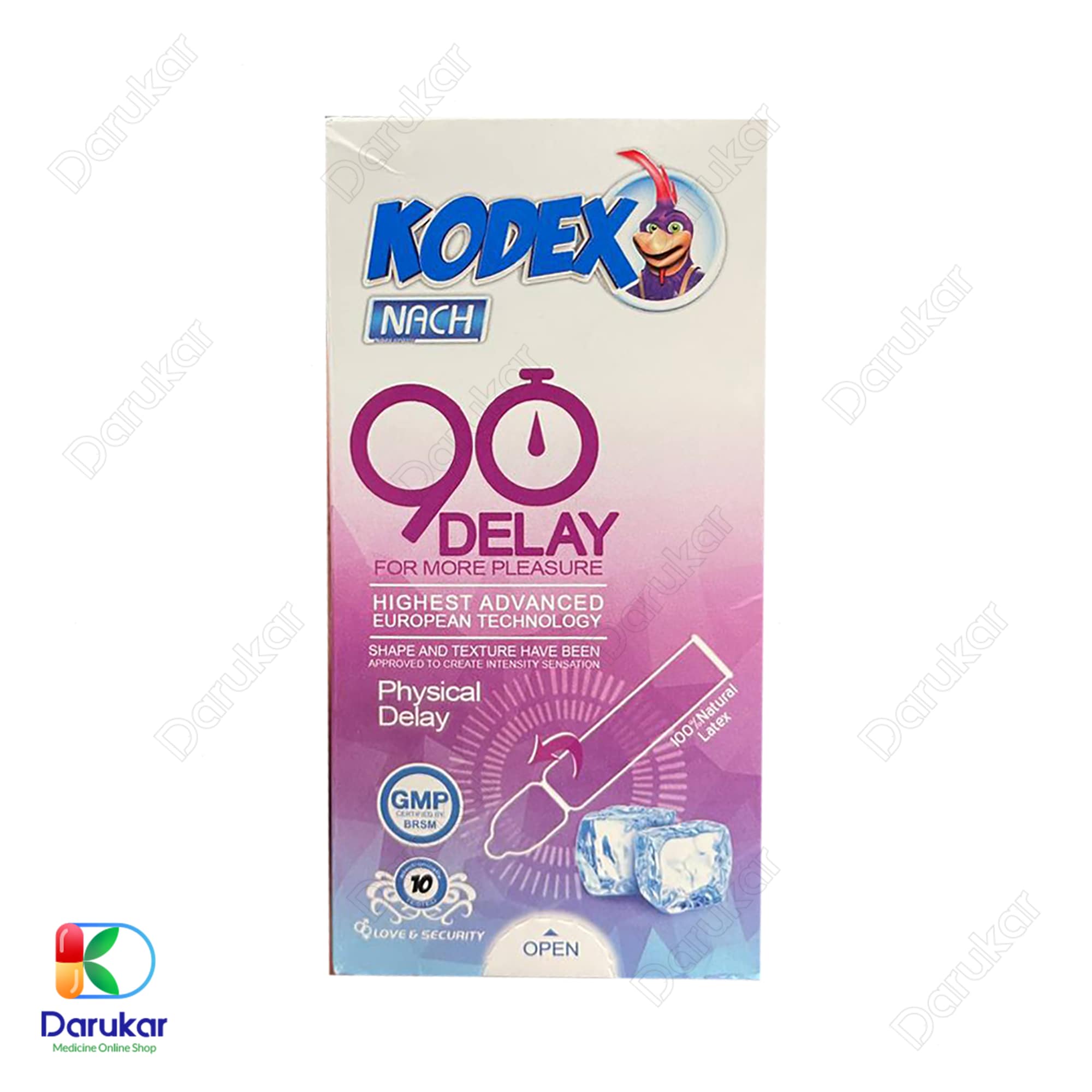 Kodex 90 Delay Condoms 10 Pcs 2