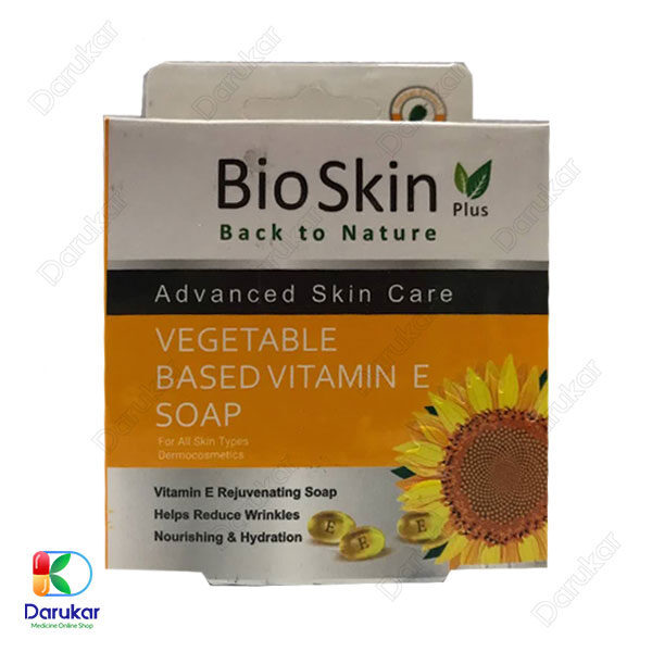 Bio Skin Plus Vegetable Based Vitamin E Soap 100 g 4