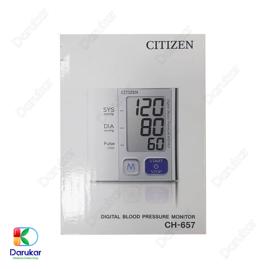 فشارسنج دیجیتالی مچی سیتیزن مدل CH657 فشارسنج دیجیتالی مچی سیتی زن مدل CH657