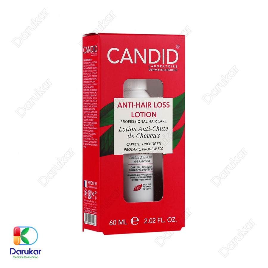 لوسیون تقویت کننده مو کاندید 60 میلی لوسیون تقویت کننده مو کاندید